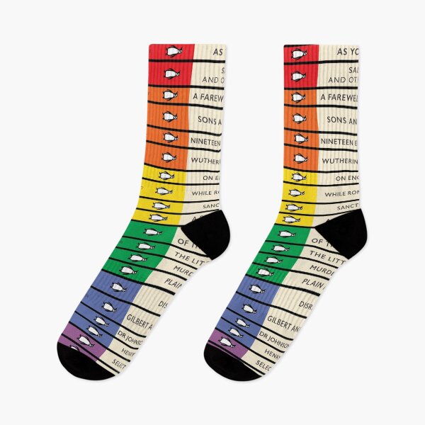 Item preview, Rainbow Penguin Classics Book Covers designed and sold by iconikit.