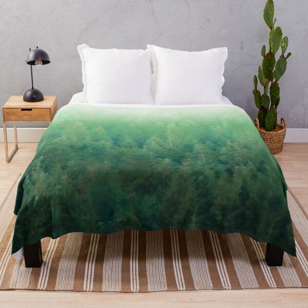 Item preview, Misty Forest Drawing, Dark Green Misty forest, Misty Green Forest Aesthetic, Foggy Misty Green Forest Aesthetic designed and sold by Trendymotion.