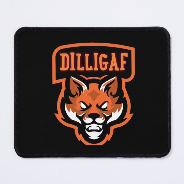 Item preview, DILLIGAF WOLF (do I look Iike i give a f...) designed and sold by Tom O Gotchi.