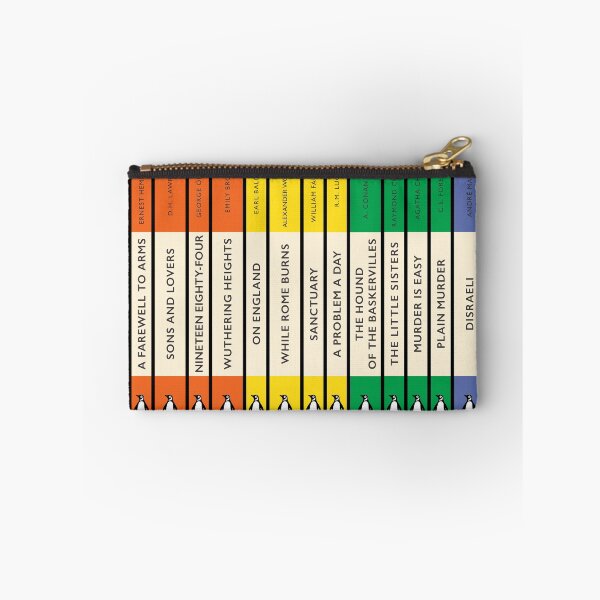 Item preview, Rainbow Penguin Classics Book Covers designed and sold by iconikit.