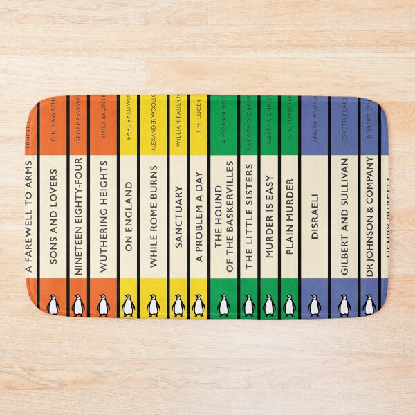 Item preview, Rainbow Penguin Classics Book Covers designed and sold by iconikit.