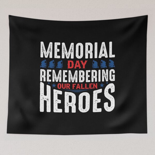 Item preview, Memorial Day Remembering Our Fallen Heroes designed and sold by stryderdk.