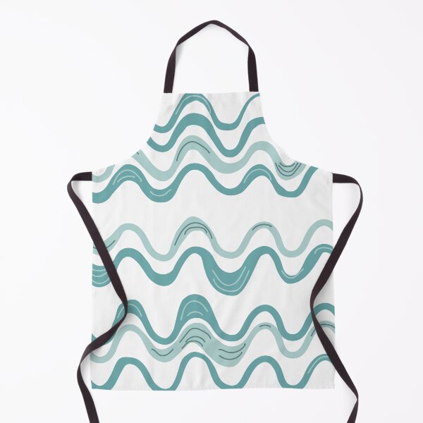 Item preview, Blue Tones Wavy Lines Design designed and sold by antevasinart.