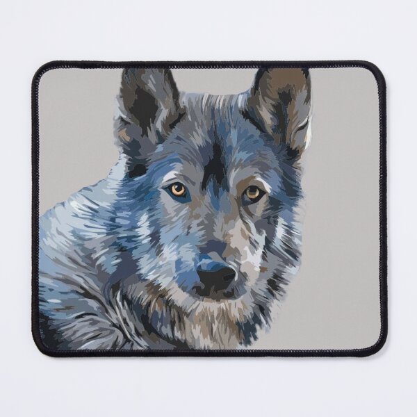 Item preview, The gaze of the wolf designed and sold by Karine Dupras.