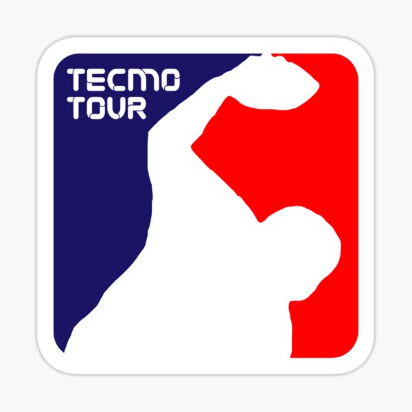 Tecmo Tour - Tecmo Bowl, Tecmo Super Bowl Sticker