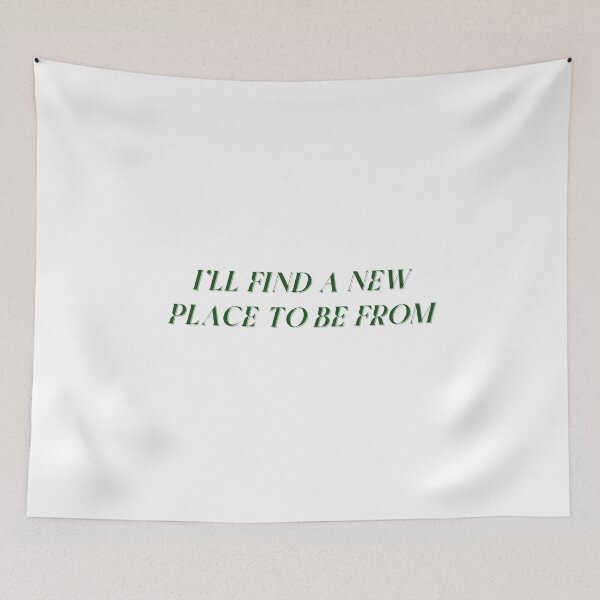 Item preview, I'll find a new place to be from designed and sold by soldierandrose.