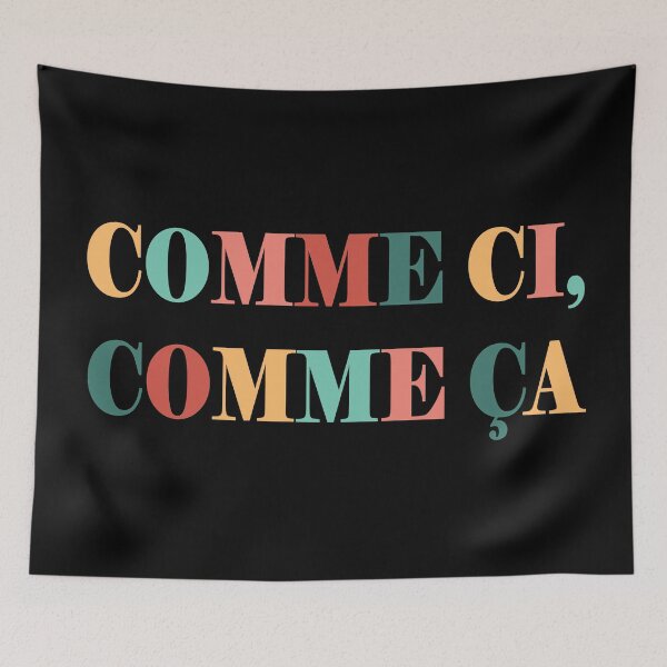 Item preview, Comme Ci Comme Ca designed and sold by TravelScientist.