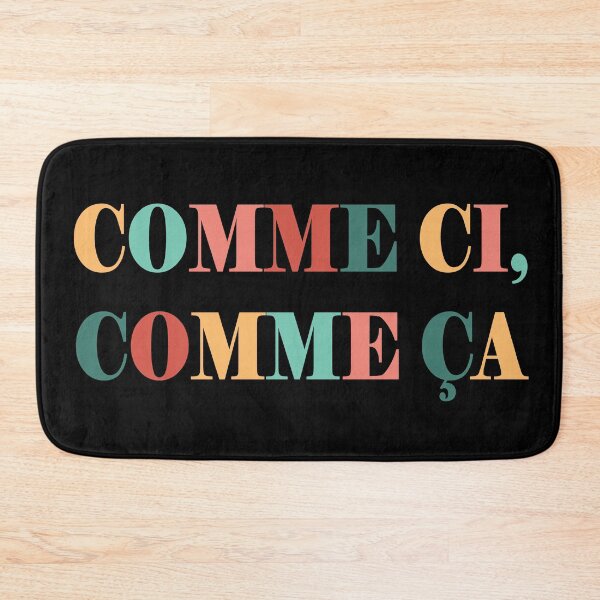 Item preview, Comme Ci Comme Ca designed and sold by TravelScientist.