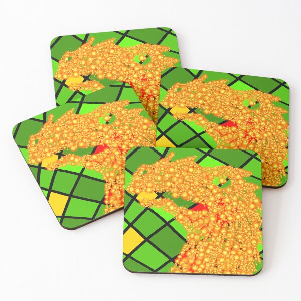 Item preview, Mosaic Pattern With Abstract Sea Dragon Head Artwork10 D1 Production designed and sold by SelfUpgrade.