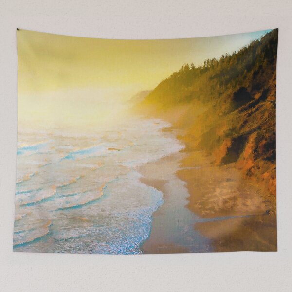 Item preview, Oregon Coast Sunset, Florence Oregon Coast Beach, Beautiful View Of Oregon Coast Cannon Beach, Oregon Coast Beach designed and sold by Trendymotion.