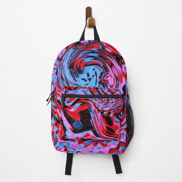 Item preview, Abstract Red, Blue & Black Edgy Fractal Chaos designed and sold by SXW Designs.