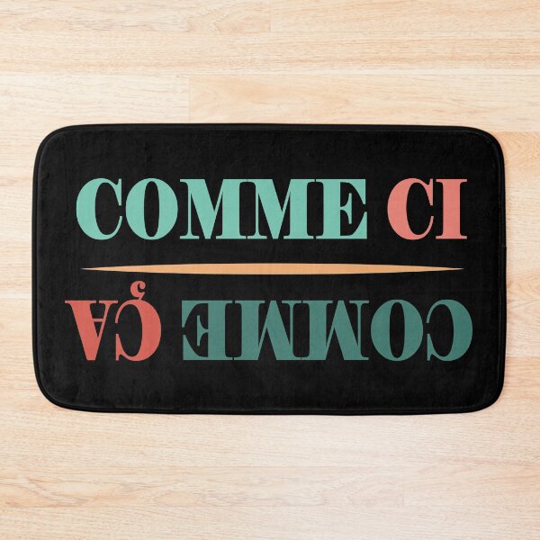 Item preview, Comme Ci Comme Ca designed and sold by TravelScientist.