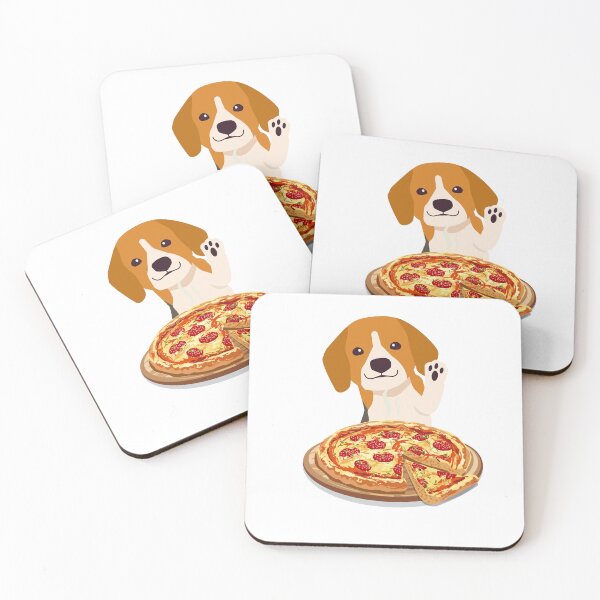 Item preview, Perro comiendo una pizza gracioso designed and sold by T-Look.