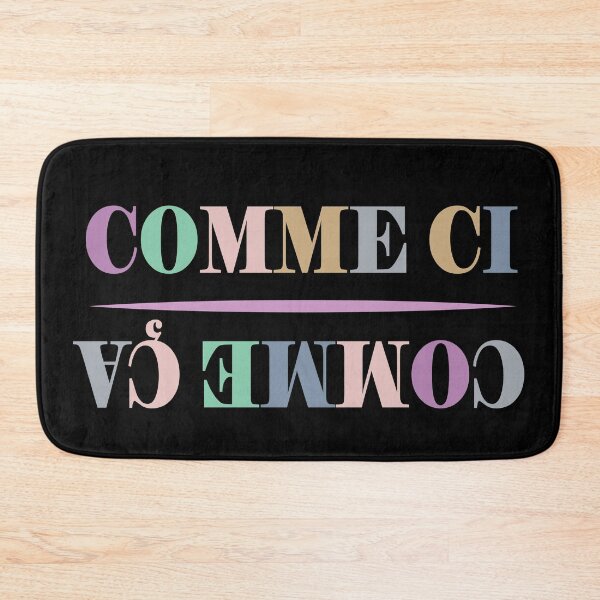 Item preview, Comme Ci Comme Ca designed and sold by TravelScientist.