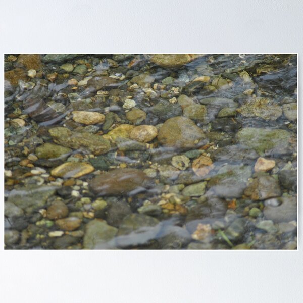 Item preview, Rocks in a placid river designed and sold by joelbakken39.