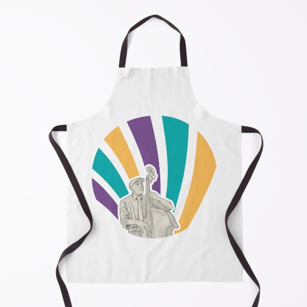 Item preview, Bass String Man Retro with Happy Music Colors designed and sold by Abdulkareem Shab.