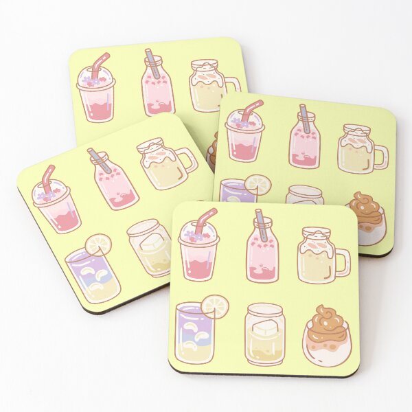 Item preview, Kawaii drinks designed and sold by Shiablue.