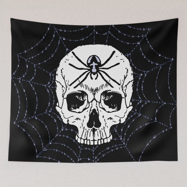Item preview, Spider Web and Skull design designed and sold by Mark Cannon.