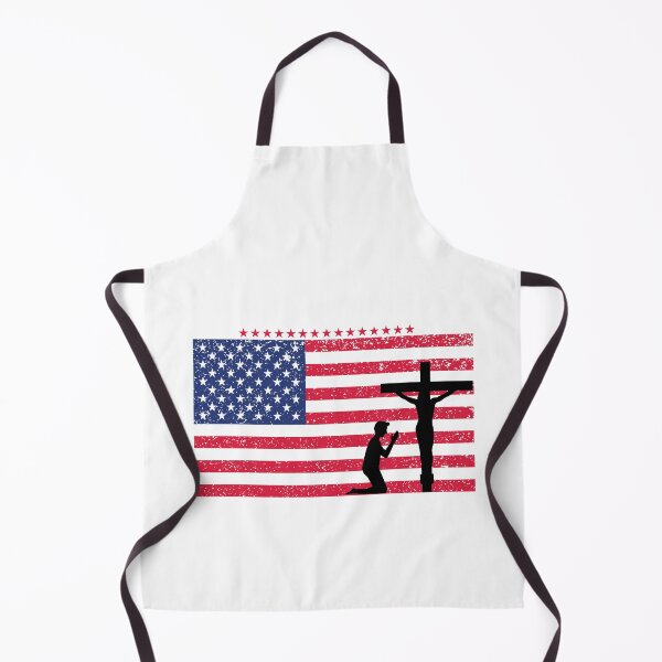 Item preview, American Flag And Jesus Cross Happy Independence Day 4th Of July designed and sold by Micosmile.