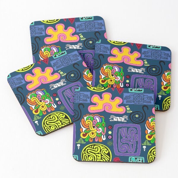 Item preview, Aztec Bubblegum Milkshake Pattern designed and sold by Aztectees.