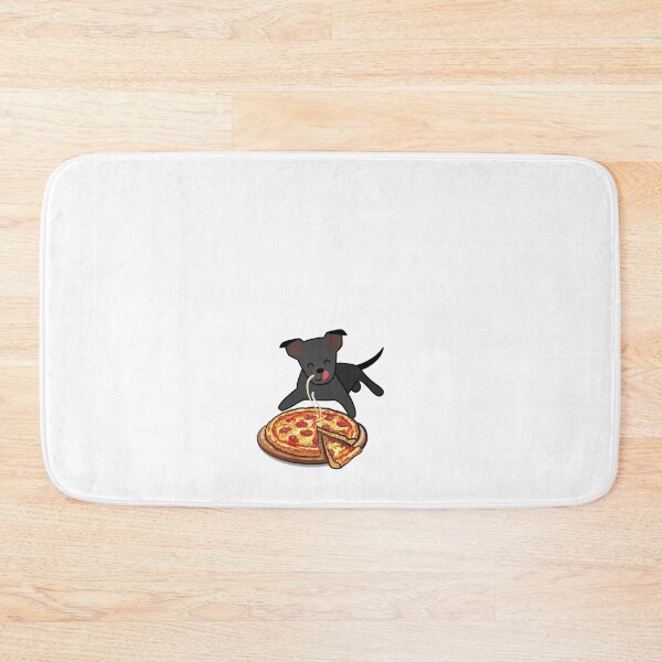 Item preview, Dog eating a pizza funny designed and sold by T-Look.