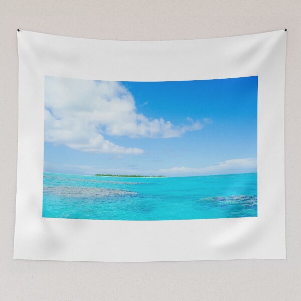 Item preview, Tropical island lagoon. designed and sold by Brian Scantlebury.