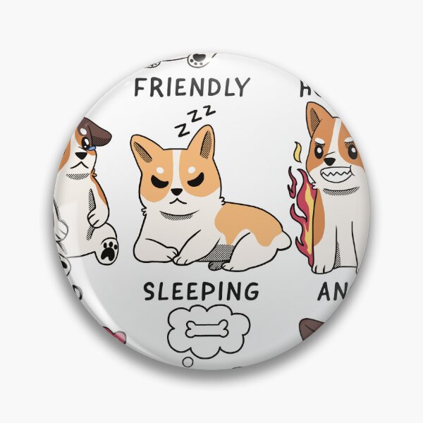 Item preview, Humor Corgi designed and sold by ConjuraGeek.
