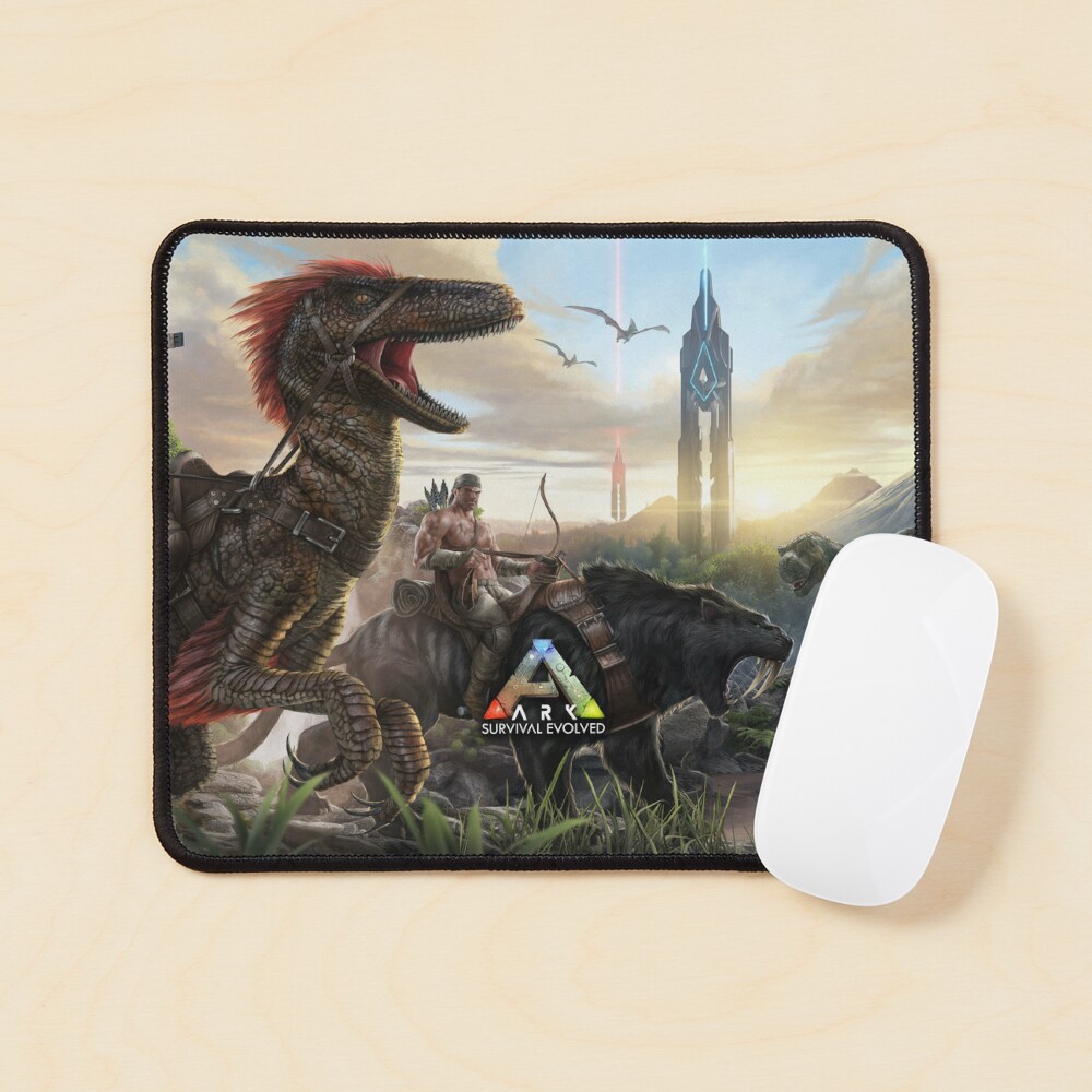 Ark Survival Evolved Mouse Pad For Sale By Allantrend Redbubble