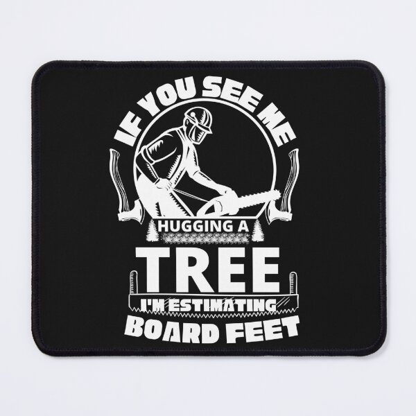 Item preview, Tree Hugging - Arborist Fun Graphic - Fun Arborist Gifts designed and sold by WoodWorkingInc.
