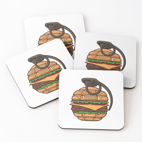 Item preview, Burger Grenade designed and sold by WilliamsonMedia.