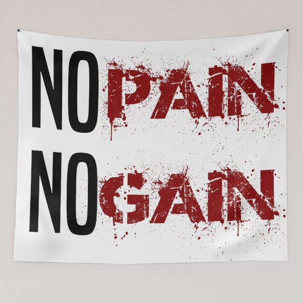 Item preview, No pain, no gain designed and sold by MrJArts.