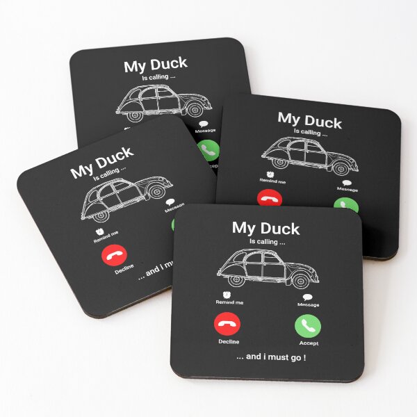 Item preview, My duck is calling - oldtimer 2CV gift designed and sold by 2CV-Oldtimers.