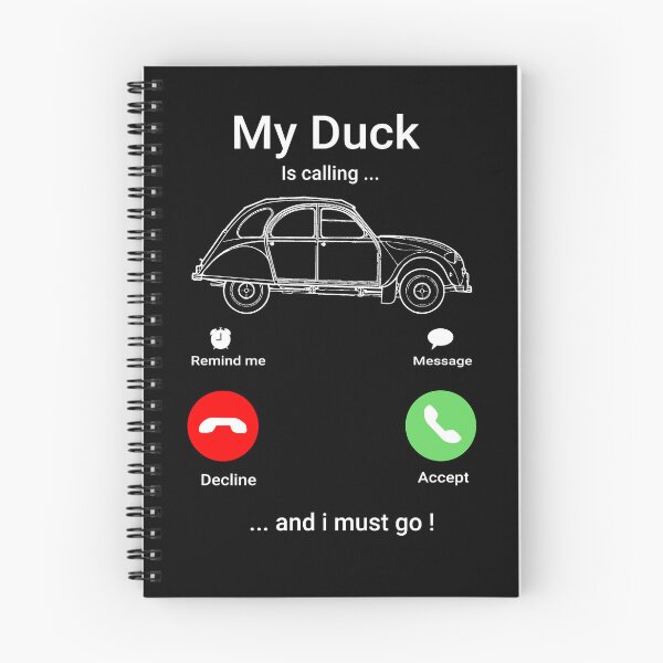 Item preview, My duck is calling - oldtimer 2CV gift designed and sold by 2CV-Oldtimers.
