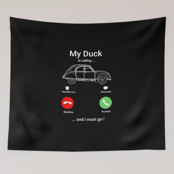 Item preview, My duck is calling - oldtimer 2CV gift designed and sold by 2CV-Oldtimers.