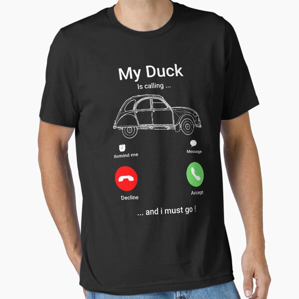 Item preview, My duck is calling - oldtimer 2CV gift designed and sold by 2CV-Oldtimers.