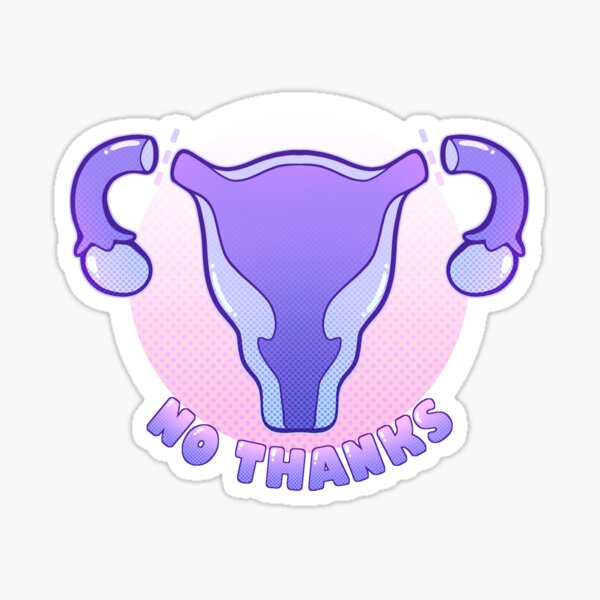 Item preview, No Thanks Uterus designed and sold by feralfane.
