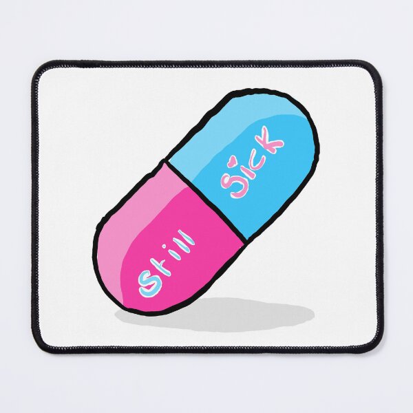 Item preview, Still sick chronic illness sticker designed and sold by Ech0mun.