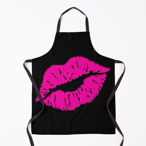 Item preview, Kiss Lips - Pink Lipstick Kisses designed and sold by meowcute.