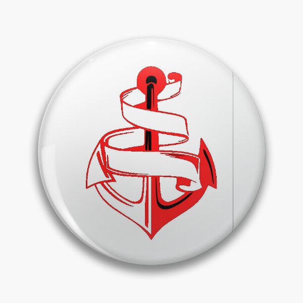 Item preview, Red anchor boat design designed and sold by Yakisha Gates.