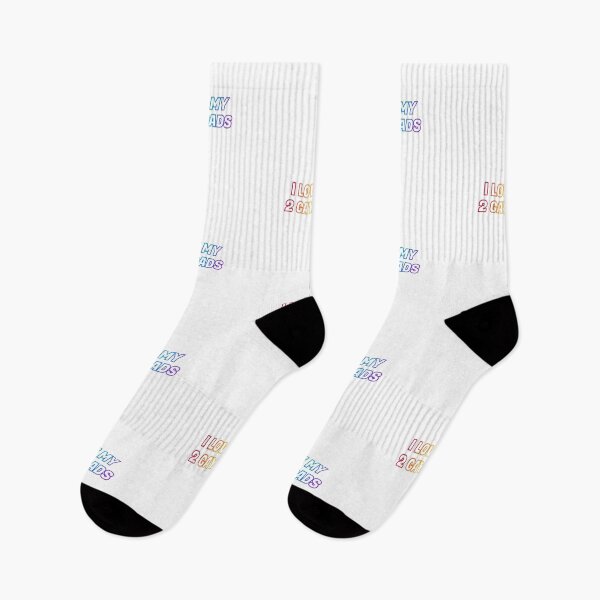 Item preview, I love my 2 gay dads - Pride rainbow colors designed and sold by Inspirationmotivation.