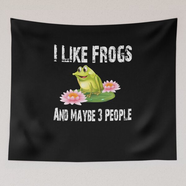 Item preview, I Like Frogs And Maybe 3 People Shirt, Frogs shirt, Summer Shirt, Valentine Shirt gift, Valentine Day Cut File, gift for Mom, dad gift, gift for birthday  designed and sold by GAIDREDA.