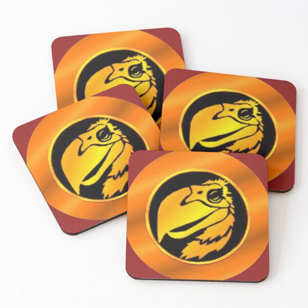 Item preview, Mighty Morphin Power Ranger: Bulk's Orange Terror-bird Coin designed and sold by DuskWingArts.