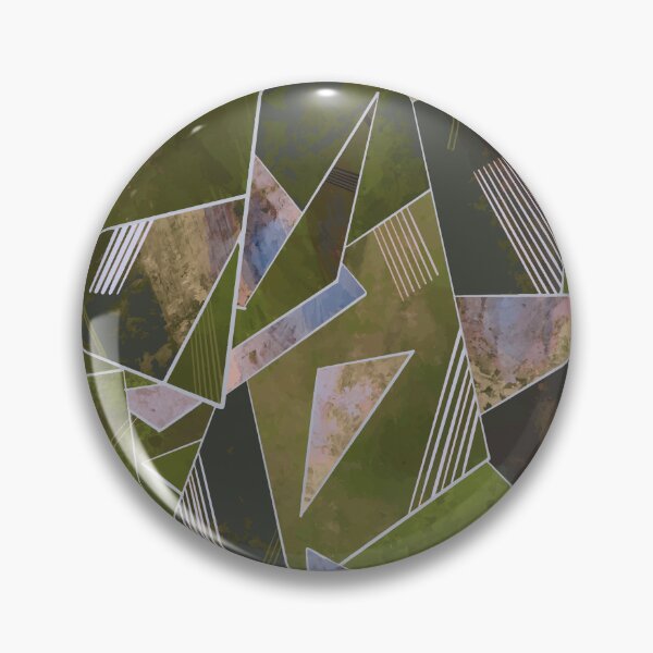 Item preview, Luxurious Green Geometric Design designed and sold by antevasinart.