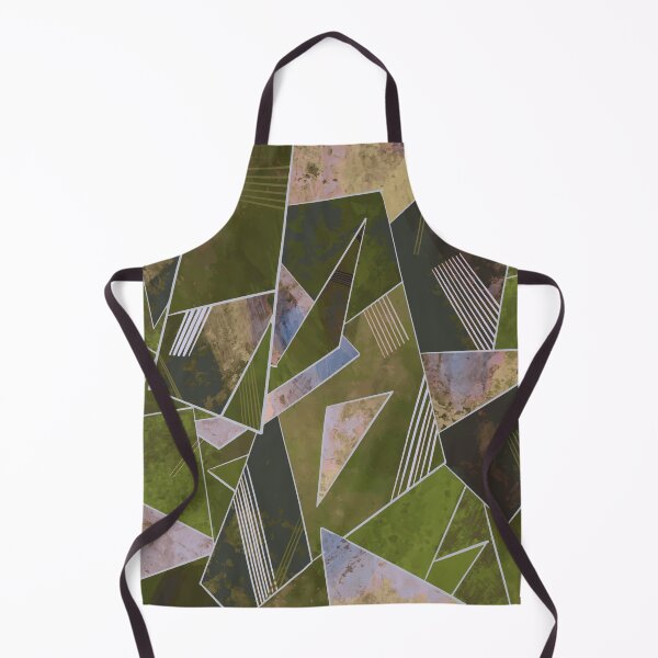 Item preview, Luxurious Green Geometric Design designed and sold by antevasinart.