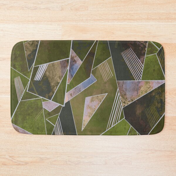 Item preview, Luxurious Green Geometric Design designed and sold by antevasinart.