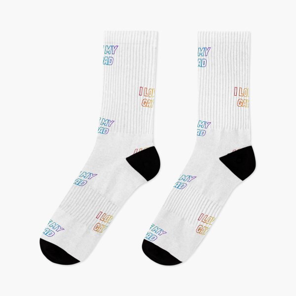 Item preview, I love my gay dad - Pride rainbow colors designed and sold by Inspirationmotivation.