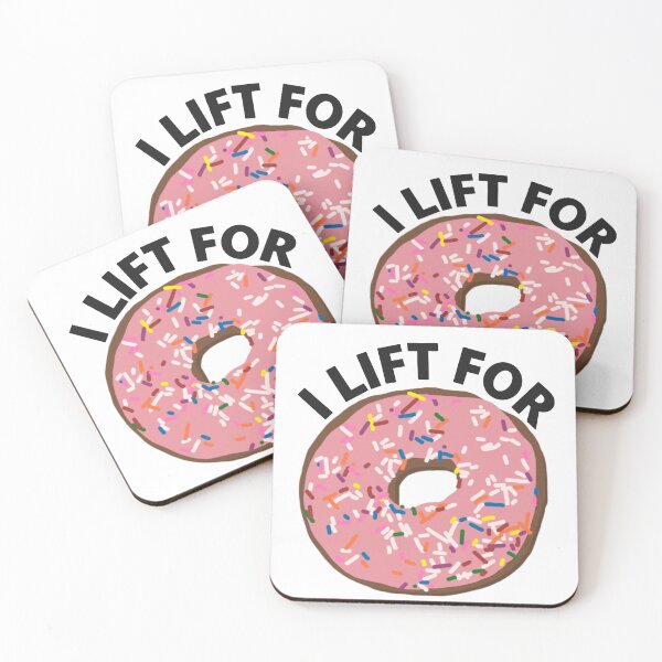 Item preview, I Lift for donuts designed and sold by Anna Ryburn.