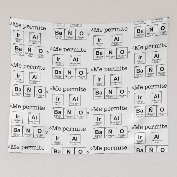 Item preview, ¿Me Permite Ir Al Baño? designed and sold by peacefulpanini.