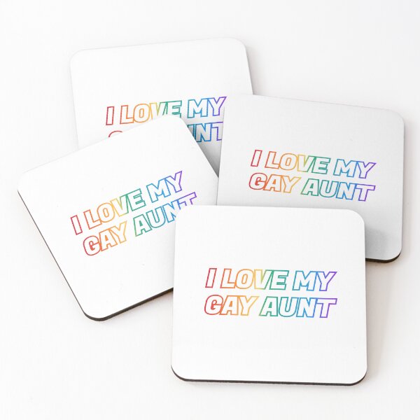 Item preview, I love my gay aunt GAY PRIDE designed and sold by Inspirationmotivation.
