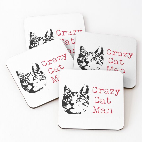 Item preview, Crazy Cat Man Funny Cat Lover designed and sold by ORNOL.